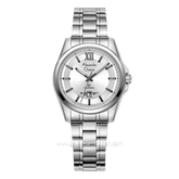 Alexandre Christie AC 8659 LD Silver Dial White Stainless Steel